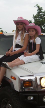 limo in southampton childrens party